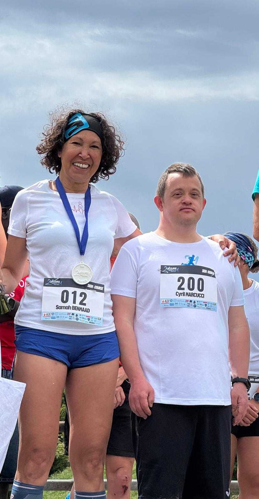 Samah à la Course des Rêves d'Aix