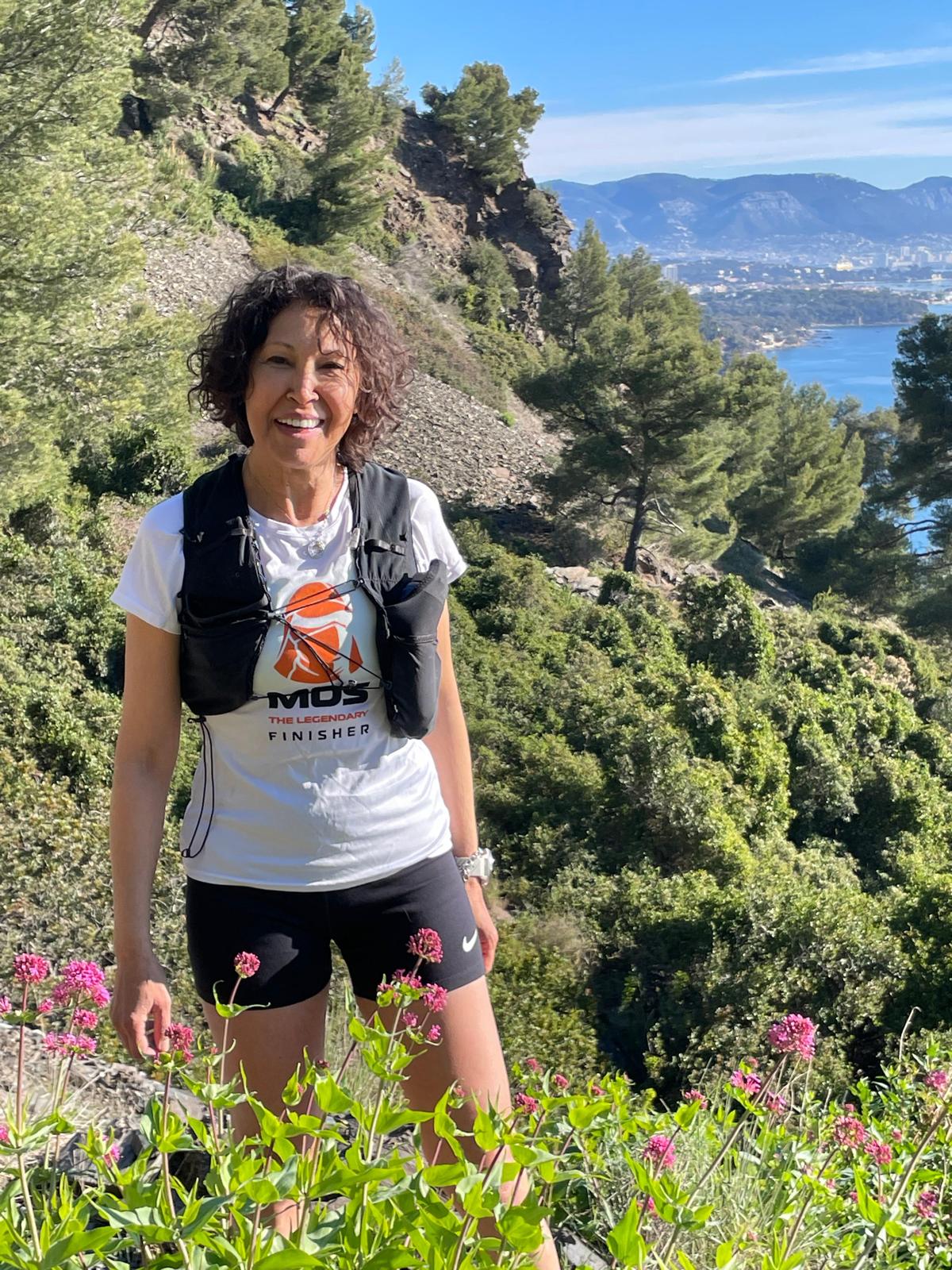 Samah en entraînement en Provence